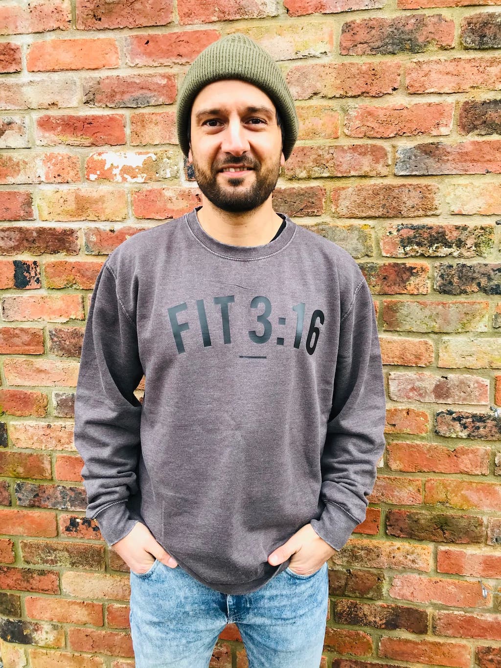 FIT 3:16 Sweater (Dark Logo)